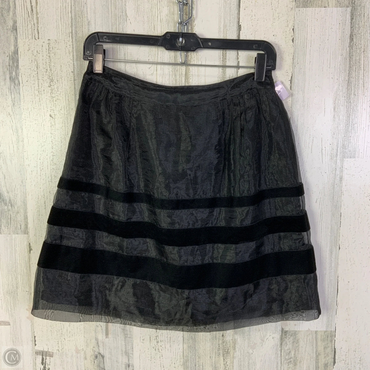 Skirt Mini & Short By Halogen In Black, Size: 4