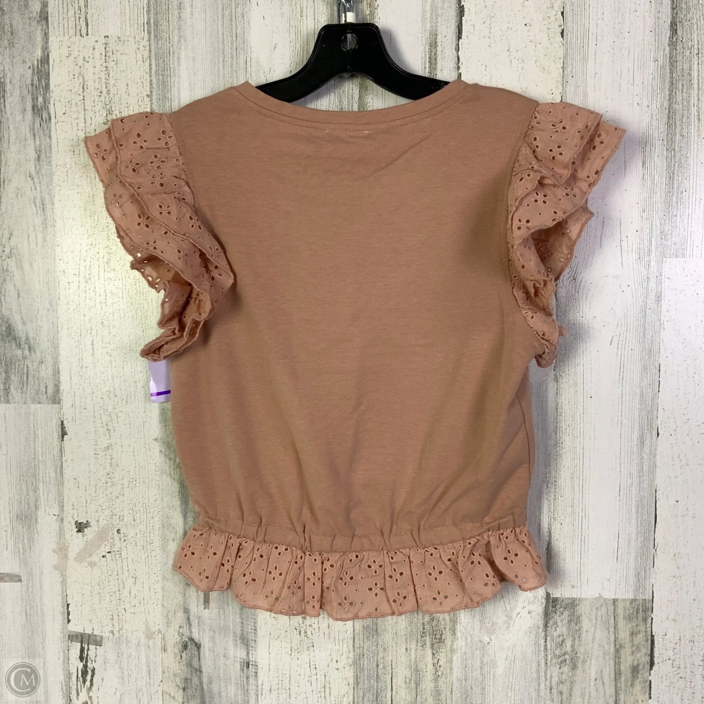 Top Short Sleeve By Sundry In Pink, Size: S