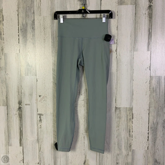 Athletic Leggings By Lululemon In Blue, Size: 6