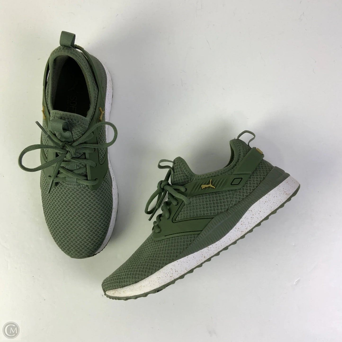 Shoes Athletic By Puma In Green, Size: 10