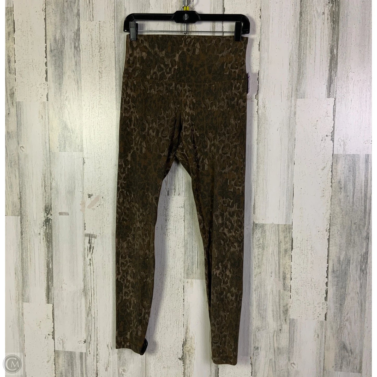 Athletic Leggings By Lululemon In Brown, Size: 8