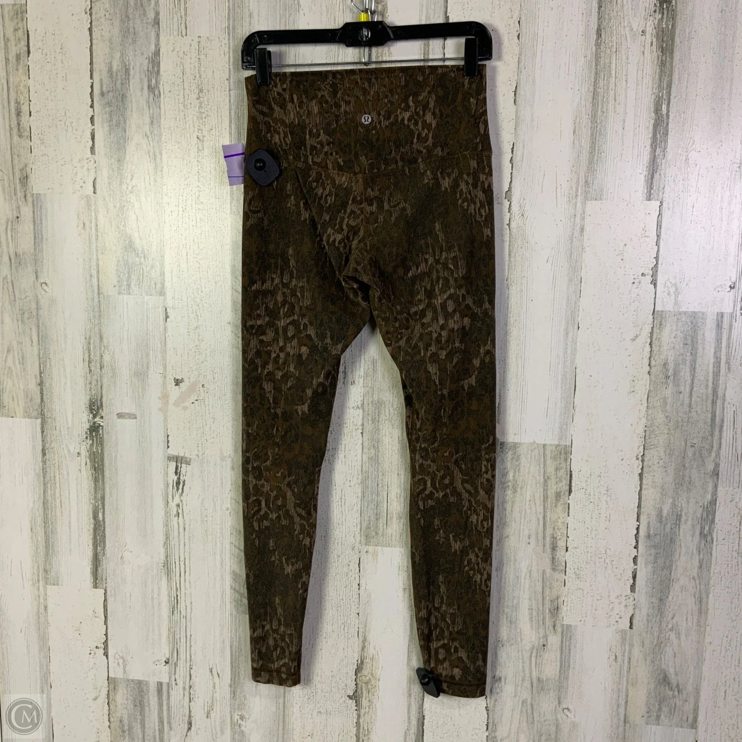 Athletic Leggings By Lululemon In Brown, Size: 8