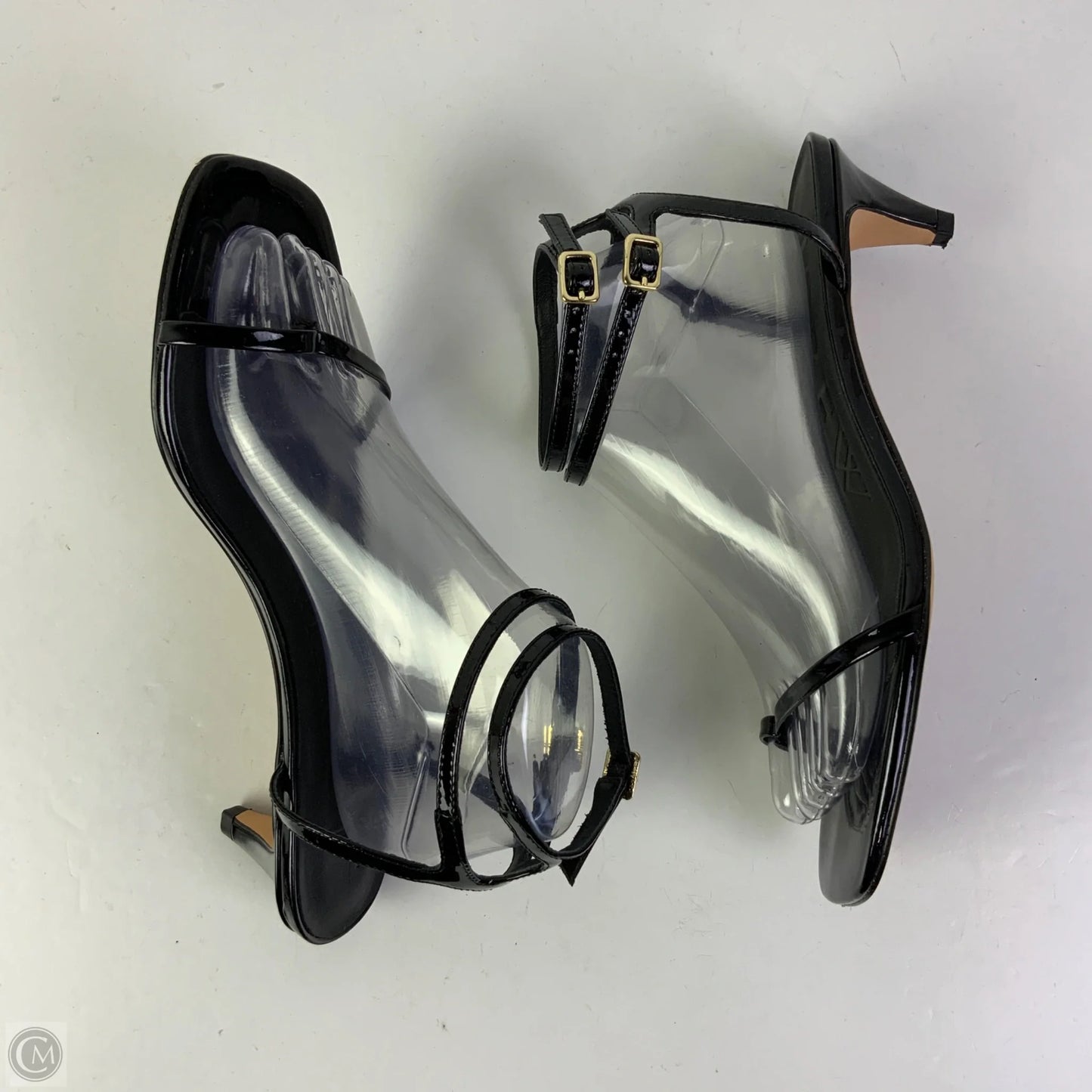 Sandals Heels Kitten By J. Crew In Black, Size: 9
