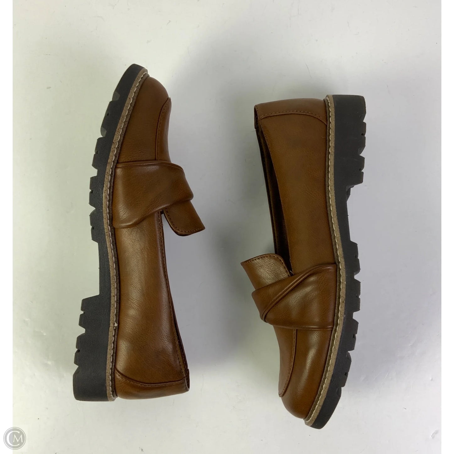 Shoes Flats By Sofft In Brown, Size: 9.5