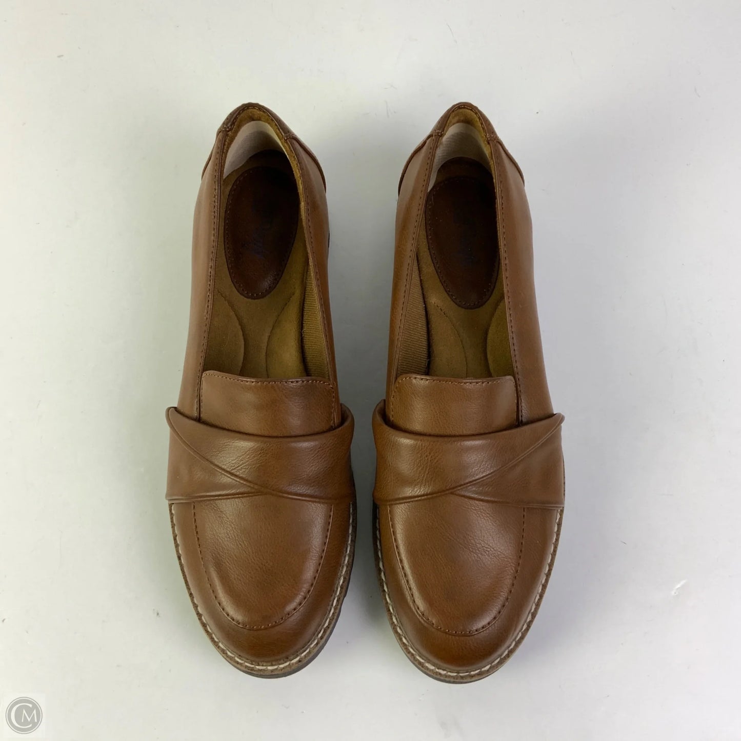 Shoes Flats By Sofft In Brown, Size: 9.5