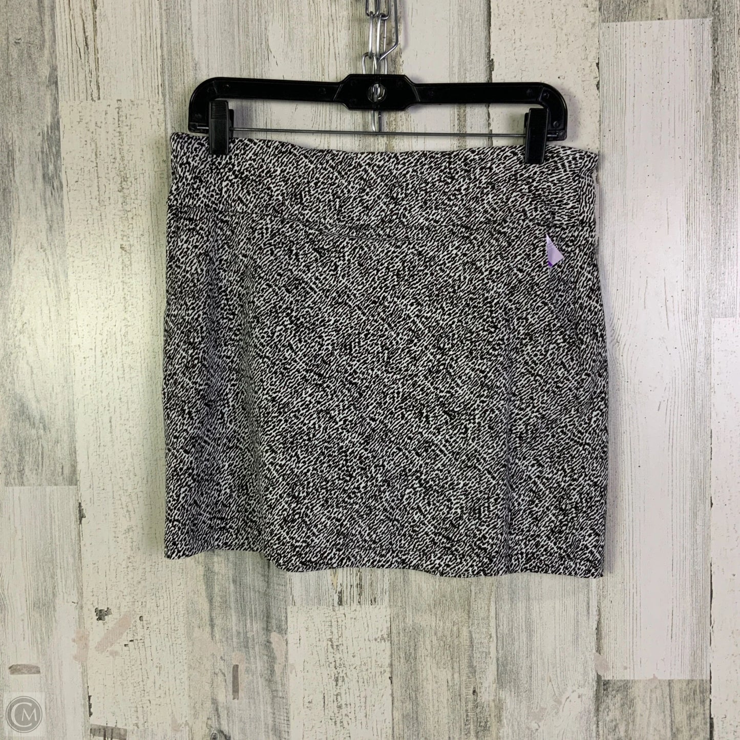 Skort By Attyre In Black & White, Size: 10