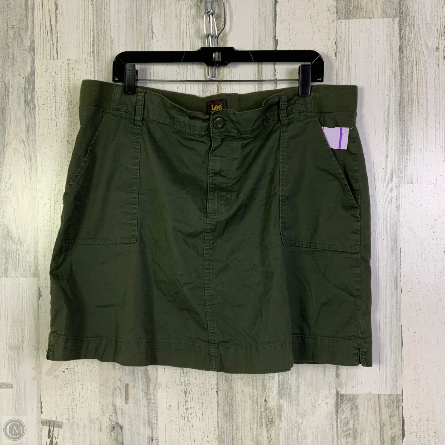 Skort By Lee In Green, Size: 18