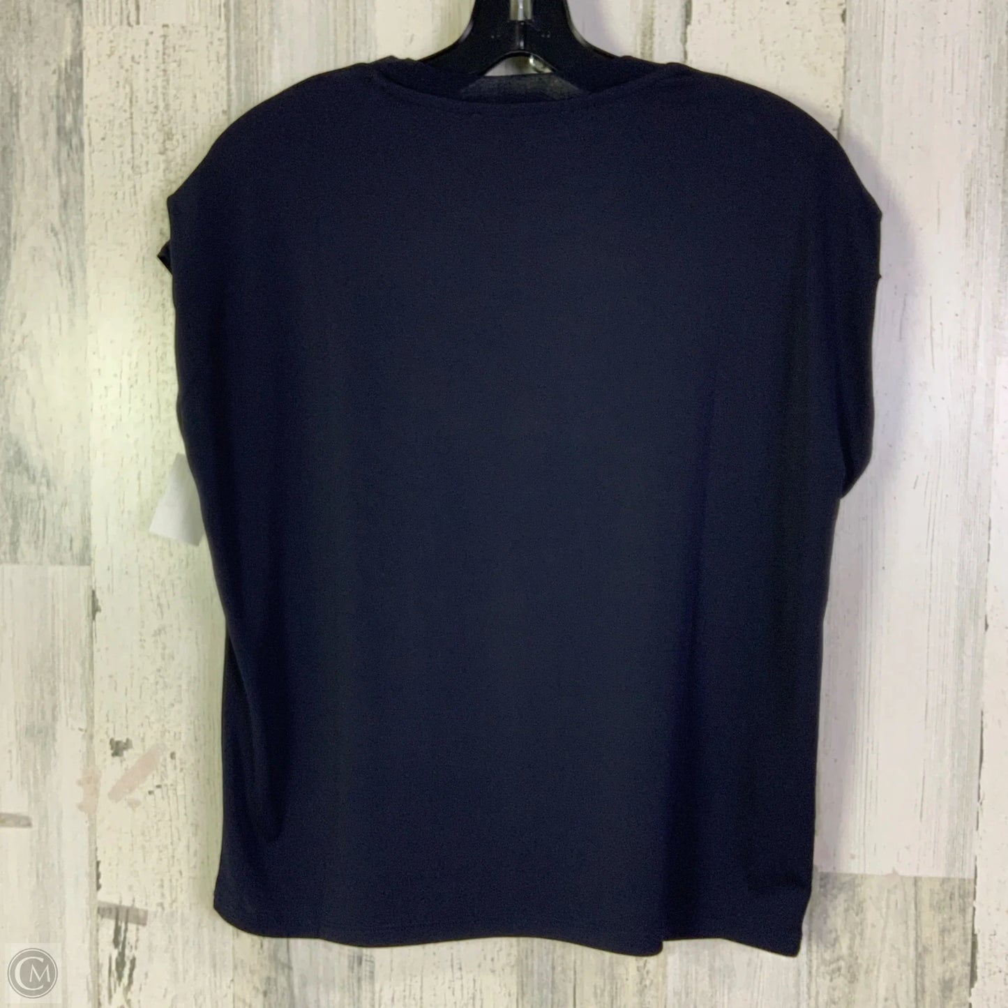 Top Short Sleeve By Mng In Navy, Size: Xs