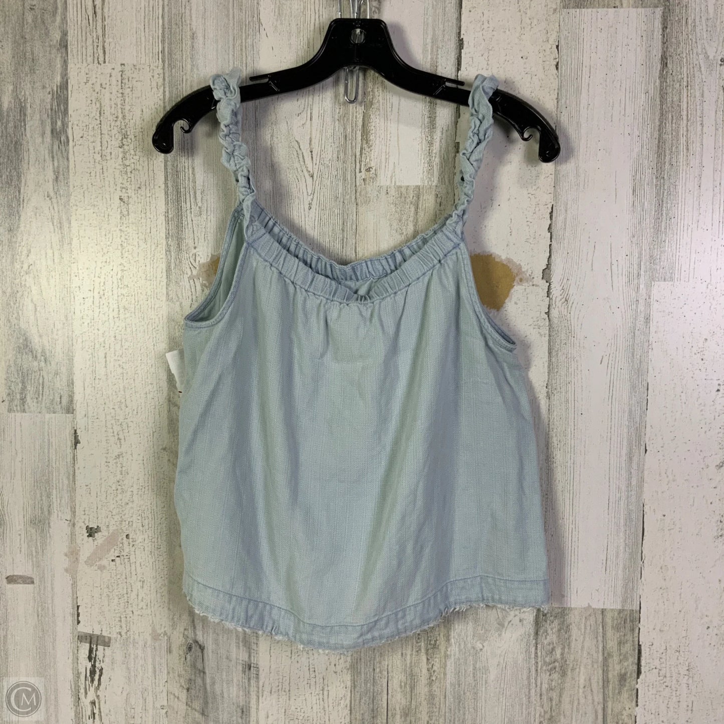 Top Sleeveless By Cloth & Stone In Blue, Size: M