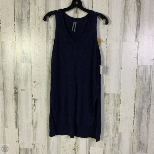 Tunic Sleeveless By Anthropologie In Navy, Size: M