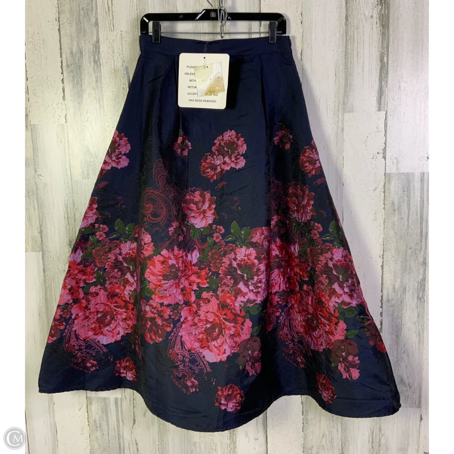 Skirt Maxi By Chicwish In Navy, Size: 8