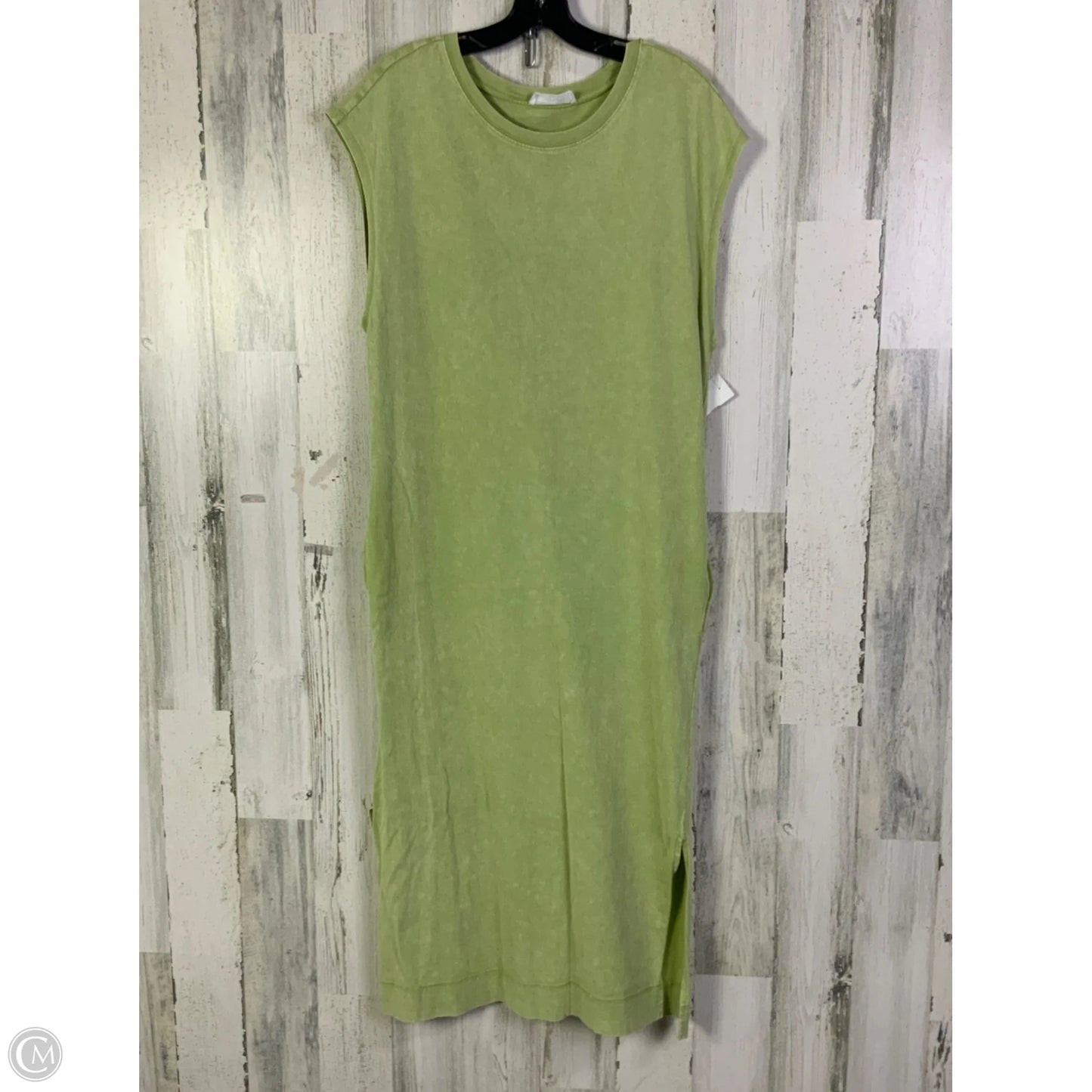 Dress Casual Maxi By Double Zero In Green, Size: M