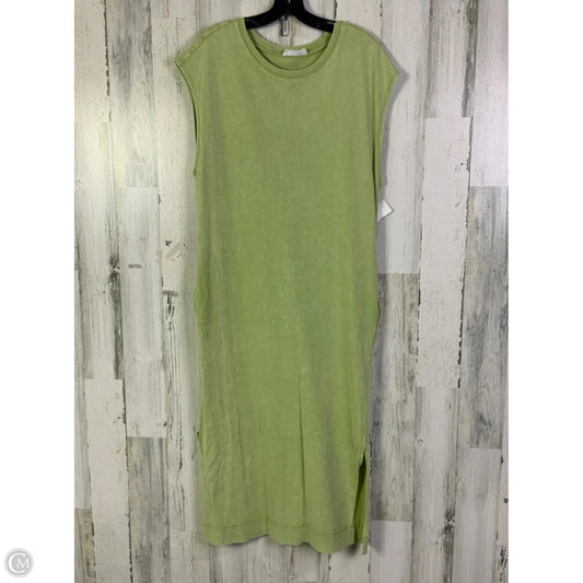 Dress Casual Maxi By Double Zero In Green, Size: M