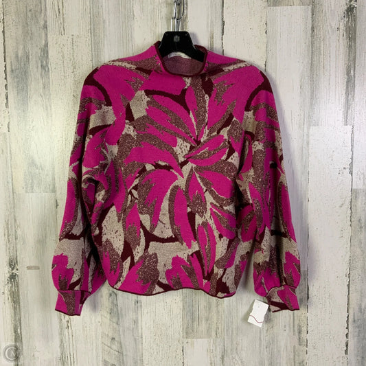 Sweater By Anthropologie In Pink, Size: M