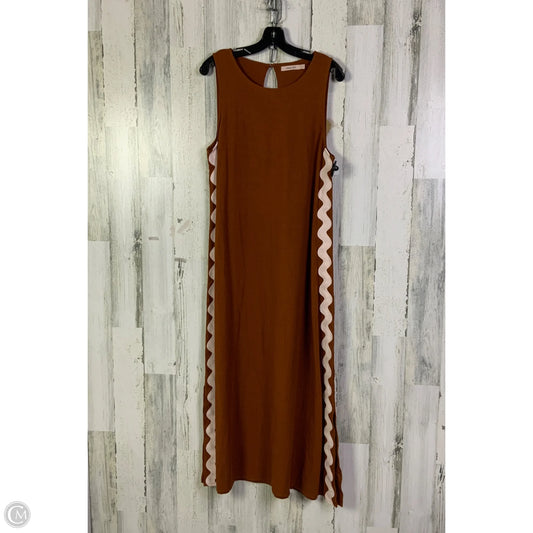 Dress Casual Maxi By Cma In Brown, Size: M