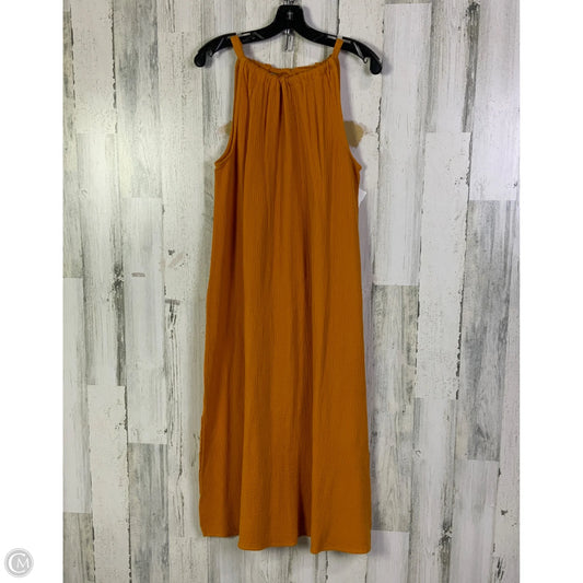 Dress Casual Short By Evereve In Orange, Size: M