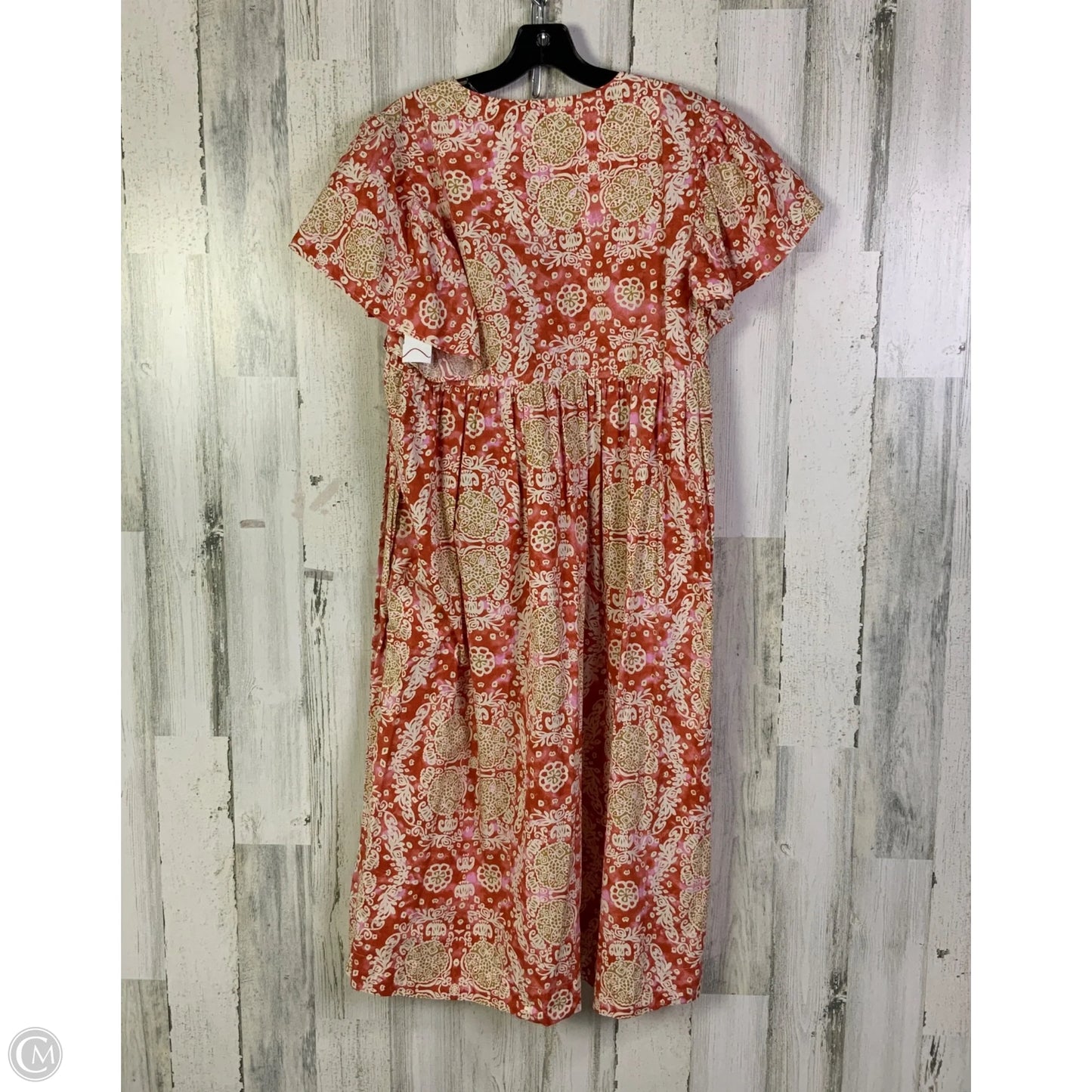 Dress Casual Midi By Maeve In Orange, Size: M