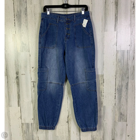 Pants Joggers By Cmf In Blue Denim, Size: 8