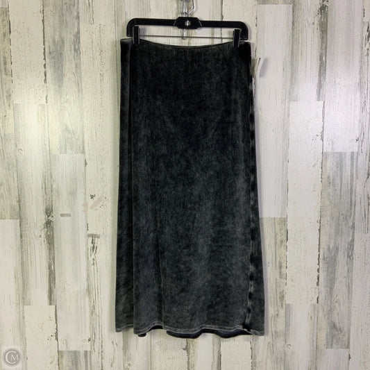 Skirt Maxi By Cloth & Stone In Grey, Size: 8