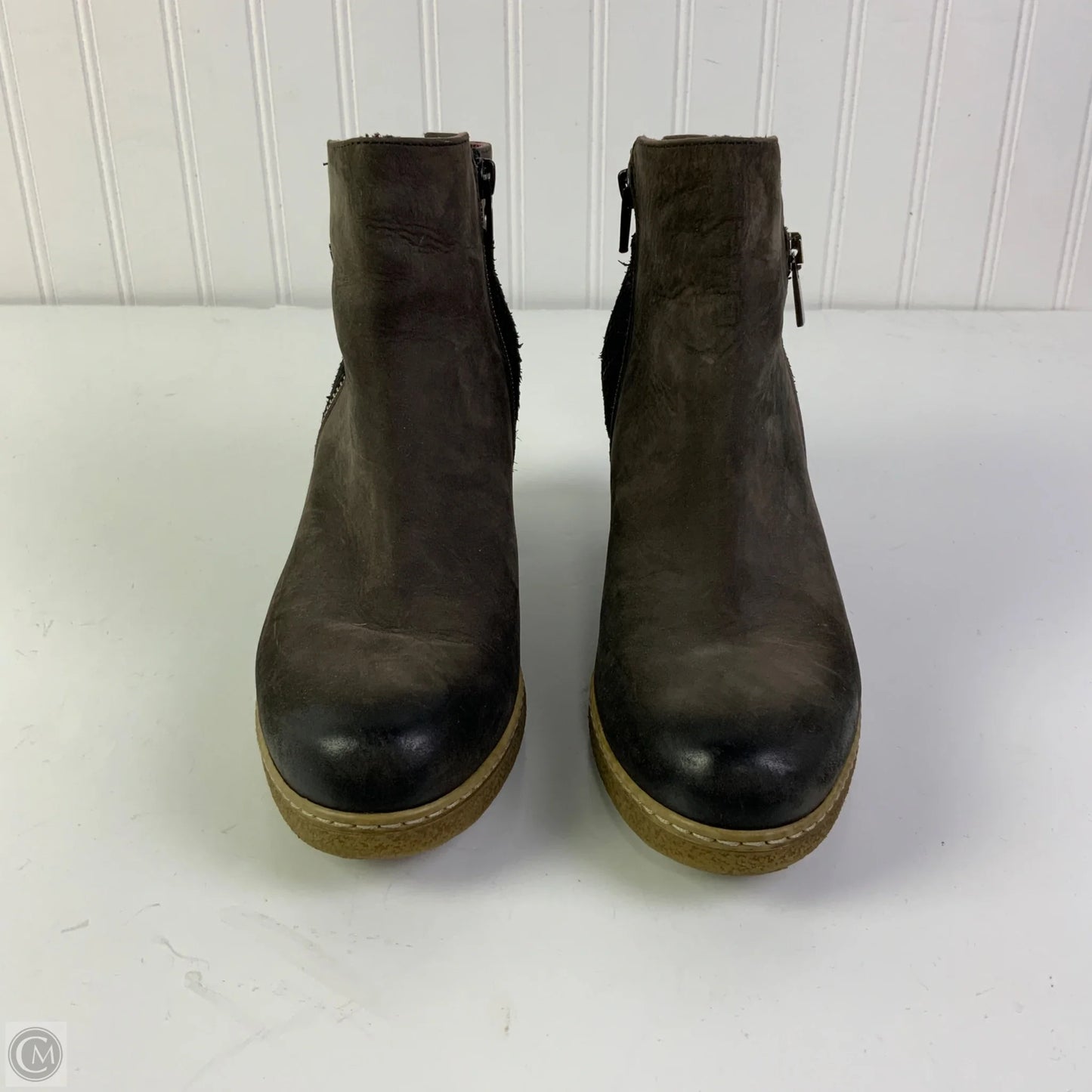 Boots Leather By Sundance In Taupe, Size: 8