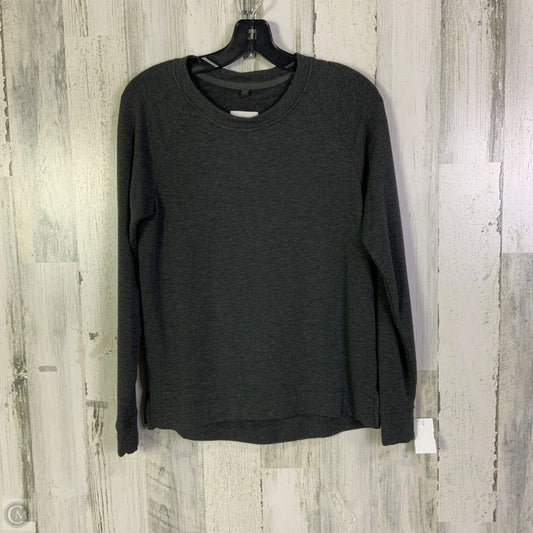 Top Long Sleeve By Lou And Grey In Grey, Size: Xs