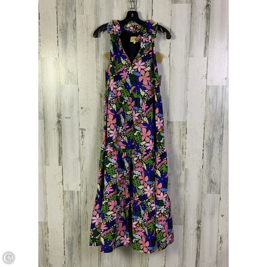 Dress Casual Maxi By Clothes Mentor In Floral Print, Size: M