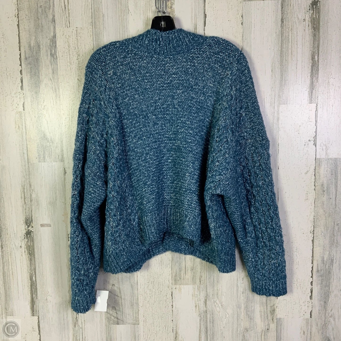 Sweater Cardigan By Cabi In Blue, Size: M