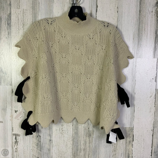 Sweater Short Sleeve By Anniewear In Cream, Size: M
