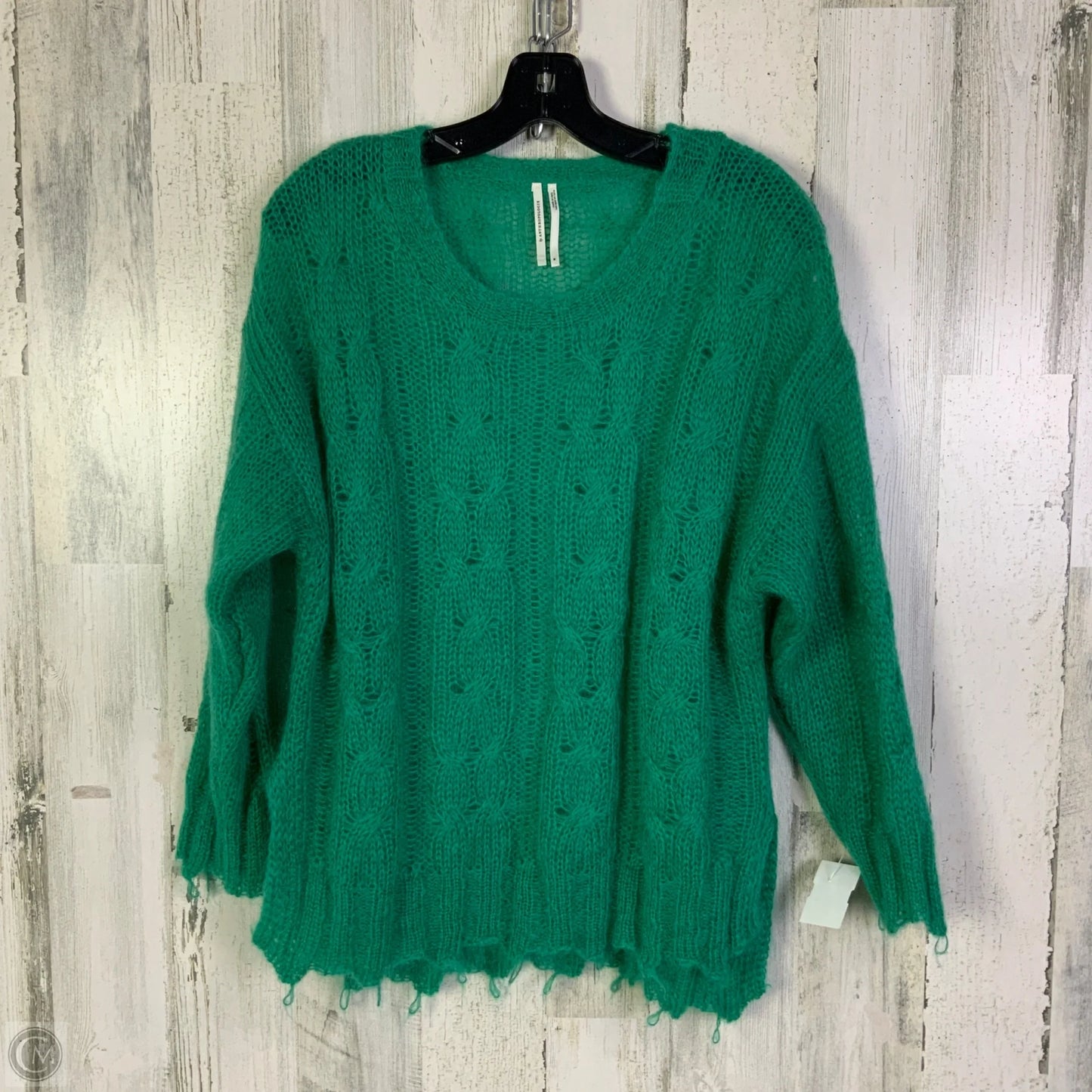 Sweater By Anthropologie In Green, Size: M