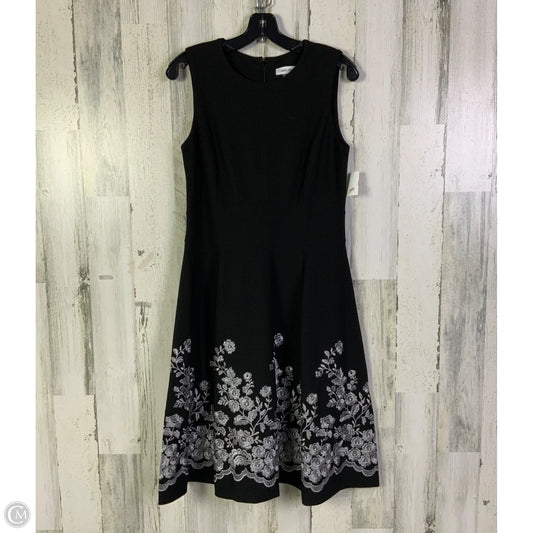 Dress Work By Calvin Klein In Black, Size: M