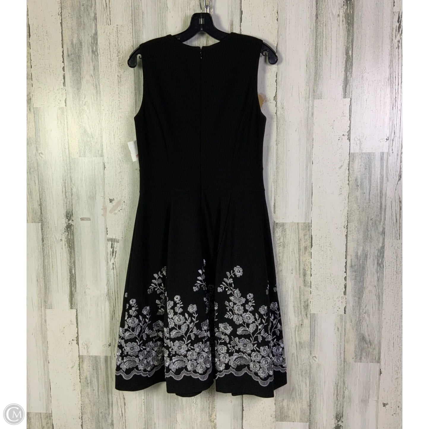 Dress Work By Calvin Klein In Black, Size: M