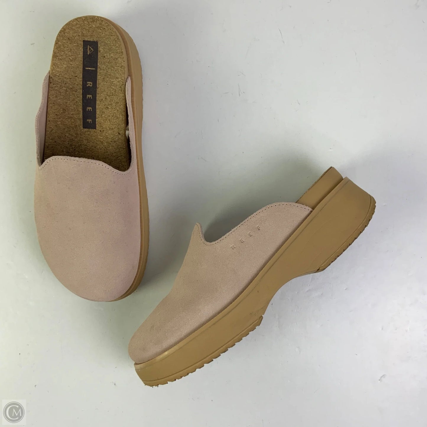 Shoes Heels Platform By Reef In Pink, Size: 8