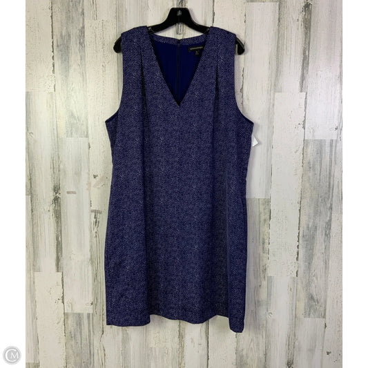 Dress Casual Short By Banana Republic In Navy, Size: 1x