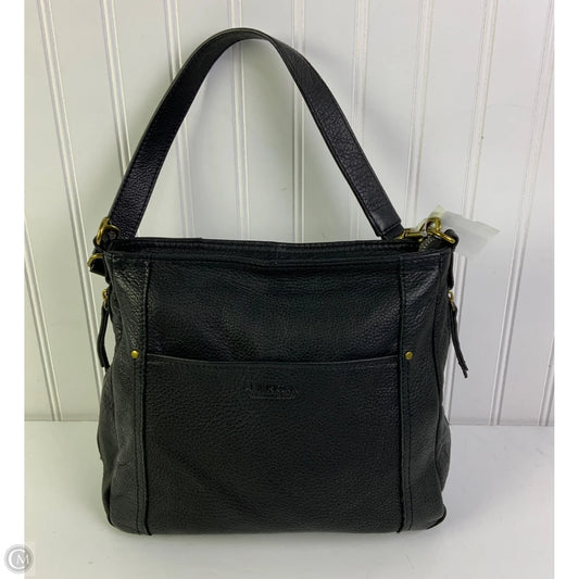 Handbag Leather By Clothes Mentor, Size: Medium