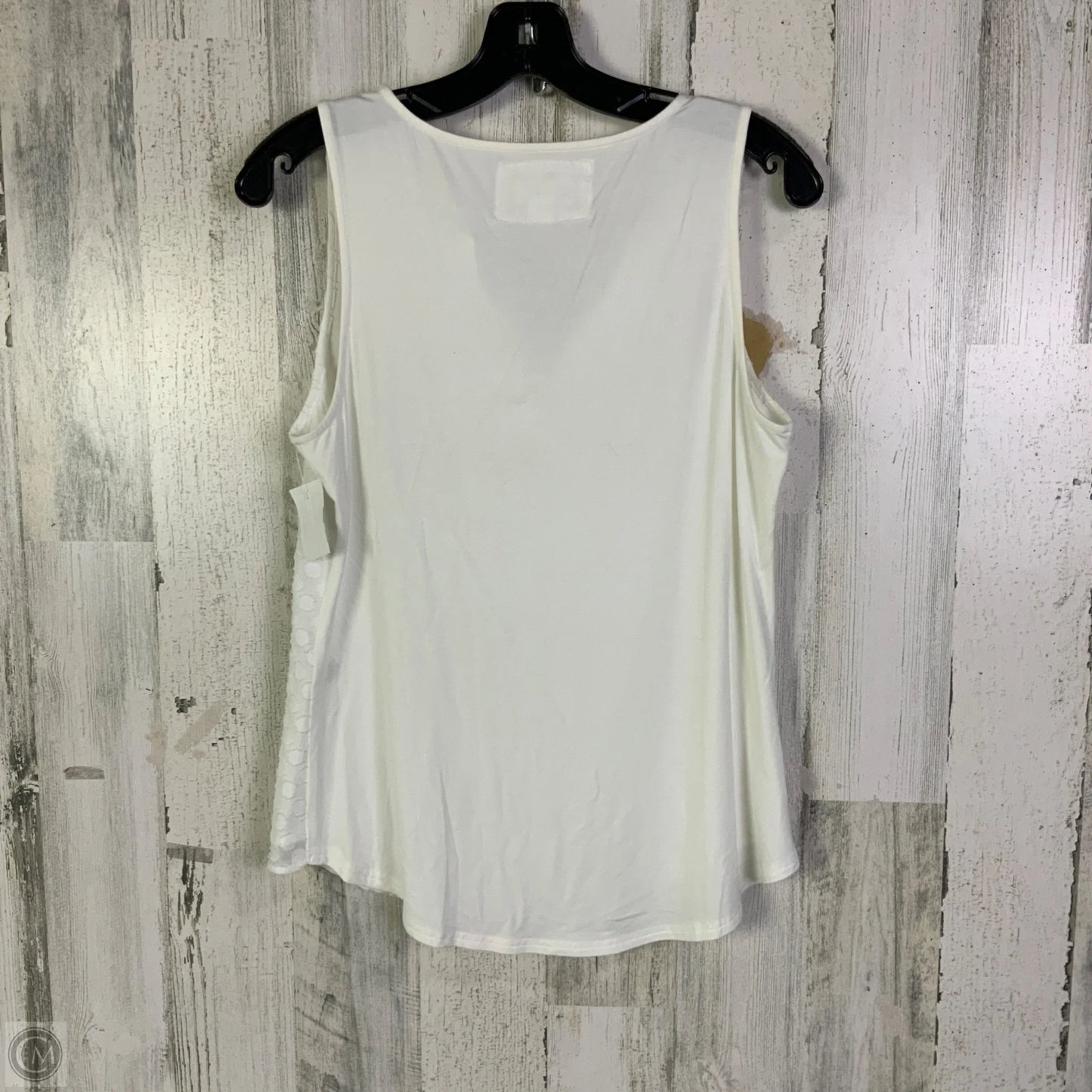 Top Sleeveless By Market & Spruce In White, Size: S