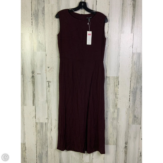 Jumpsuit By Eileen Fisher In Maroon, Size: Sp
