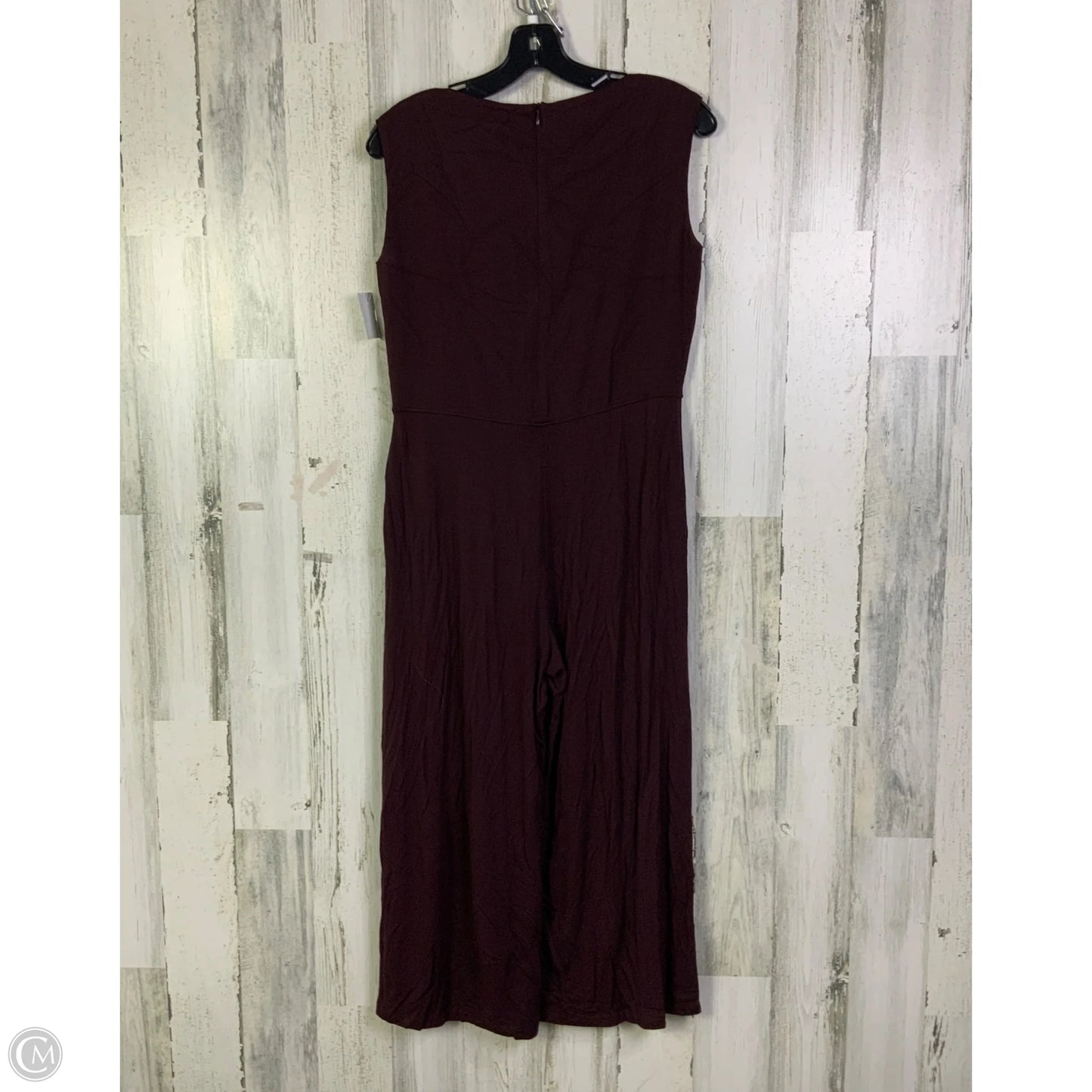 Jumpsuit By Eileen Fisher In Maroon, Size: Sp