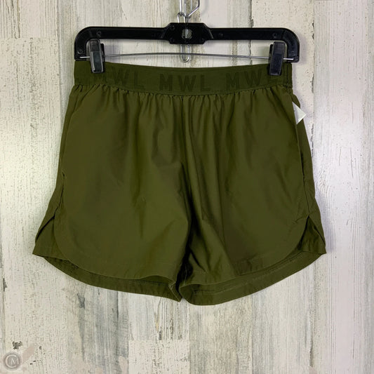 Athletic Shorts By Madewell In Green, Size: S