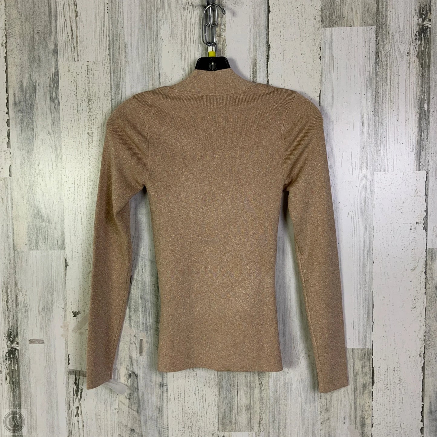 Top Long Sleeve By Ted Baker In Peach, Size: Xs