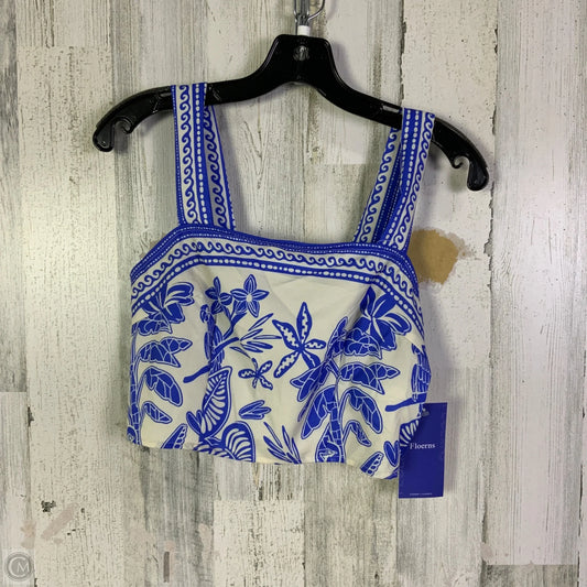 Skirt Set 2pc By Clothes Mentor In Blue & White, Size: S