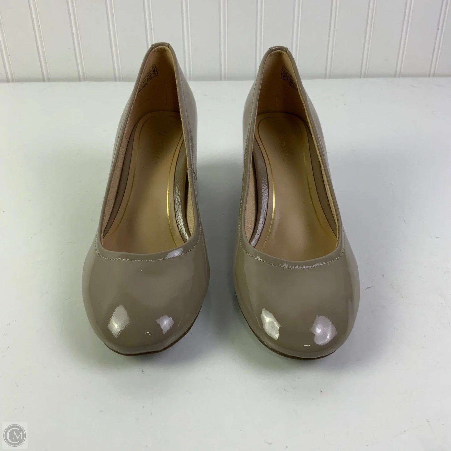 Shoes Heels Block By Vionic In Beige, Size: 8