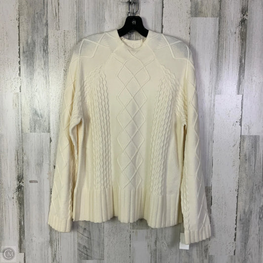 Sweater By Cyrus In Cream, Size: Xl