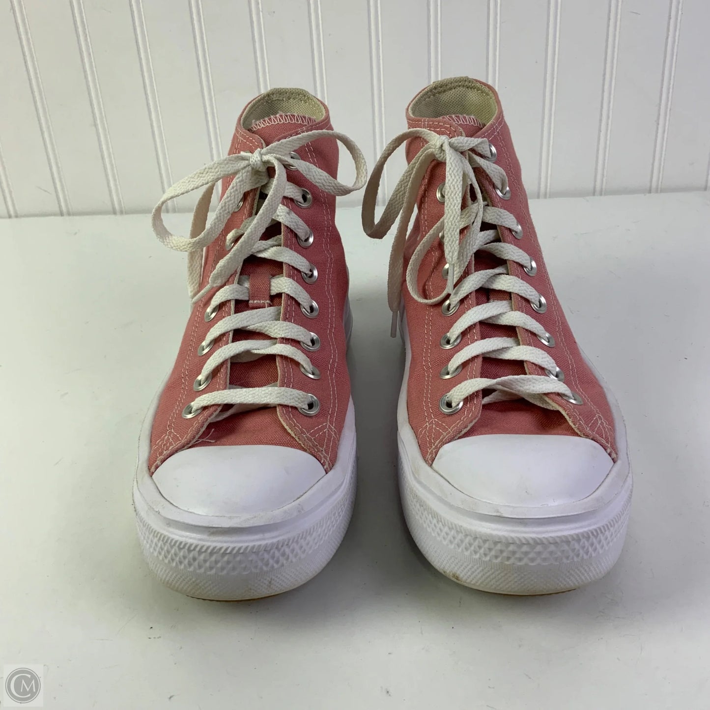 Shoes Sneakers Platform By Converse In Pink, Size: 10
