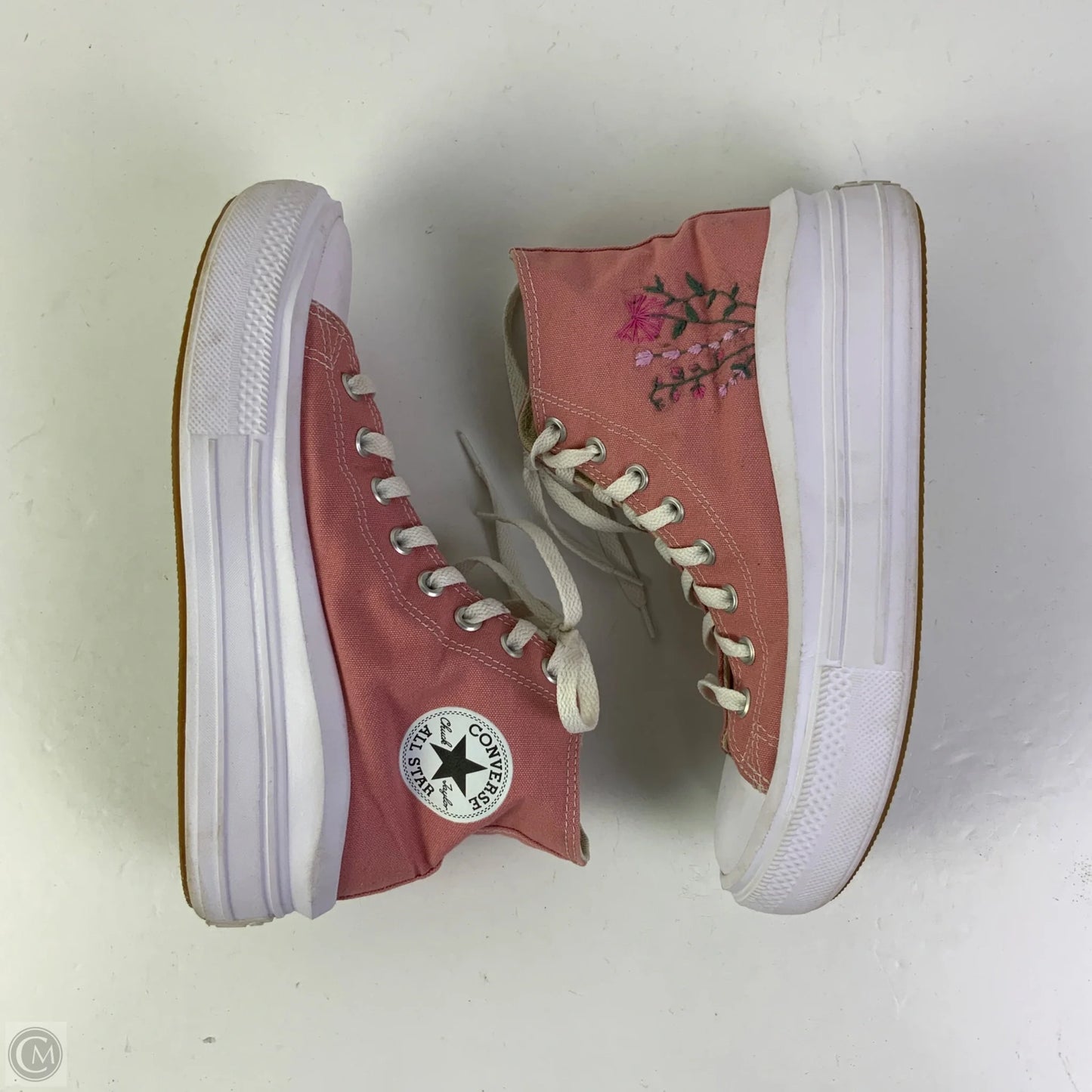 Shoes Sneakers Platform By Converse In Pink, Size: 10