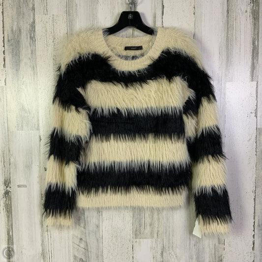 Sweater By Clothes Mentor In Black & Cream, Size: S