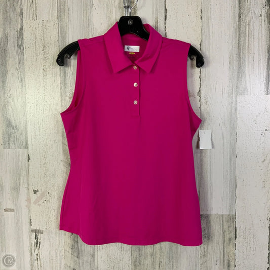 Athletic Tank Top By Greg Norman In Pink, Size: S