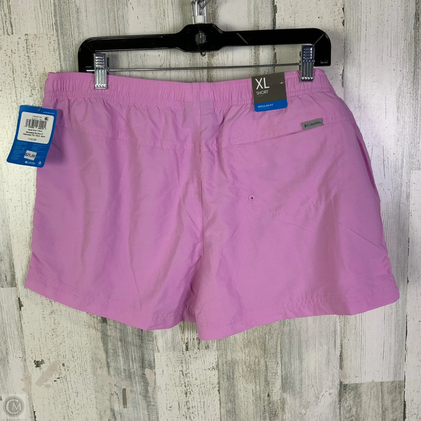 Athletic Shorts By Columbia In Pink, Size: Xl
