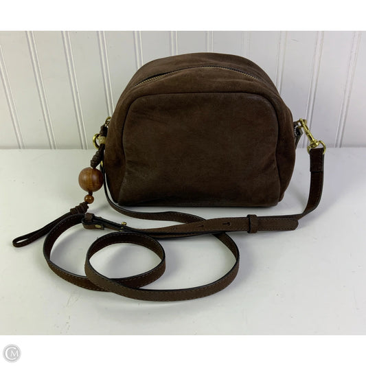 Crossbody Leather By Lucky Brand, Size: Small
