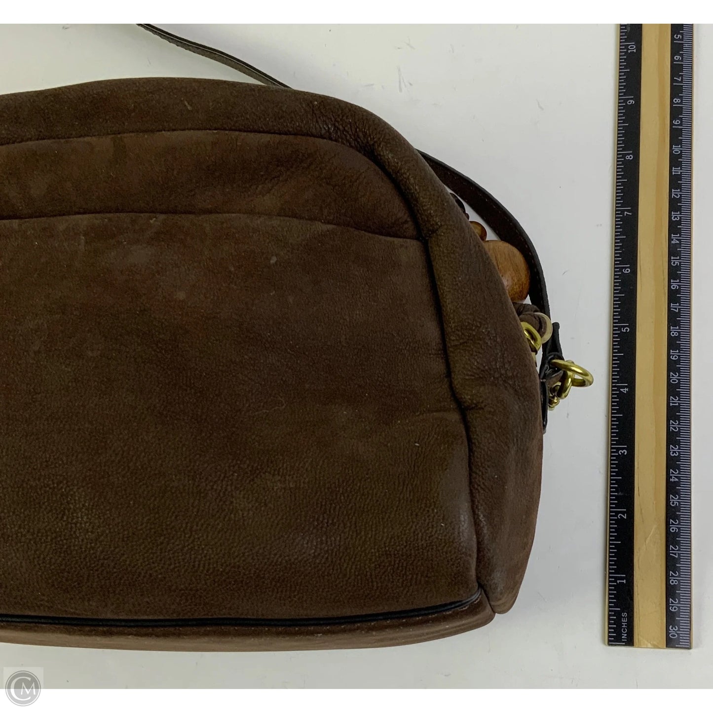 Crossbody Leather By Lucky Brand, Size: Small