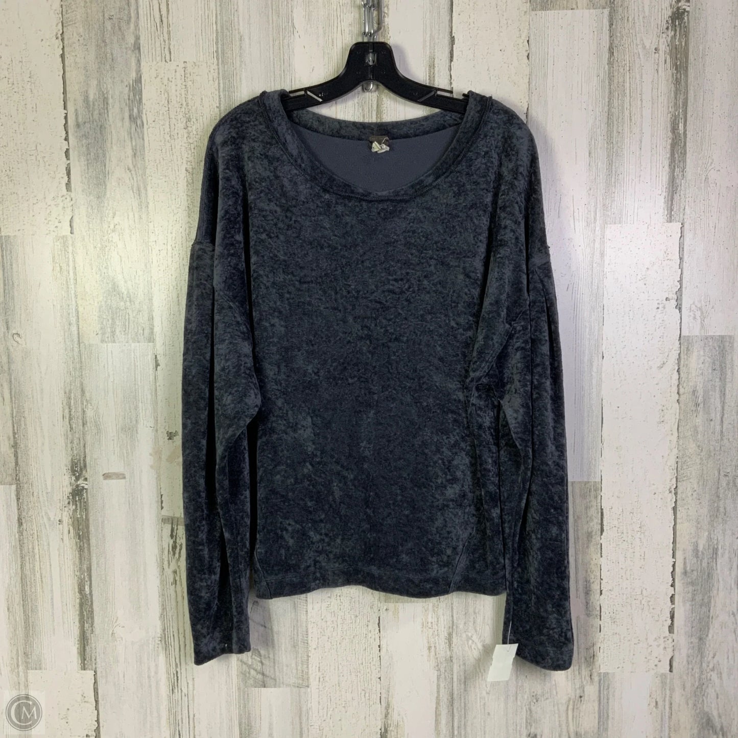 Top Long Sleeve By We The Free In Grey, Size: M